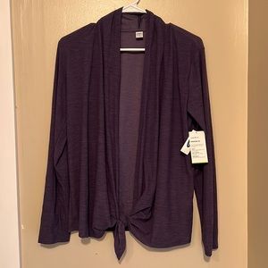 Old Navy Active Cardigan Wrap, Blue/purple color, Size S